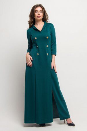 First Land Fashion: Платье Арчи зеленое МПА 1661 - фото 1