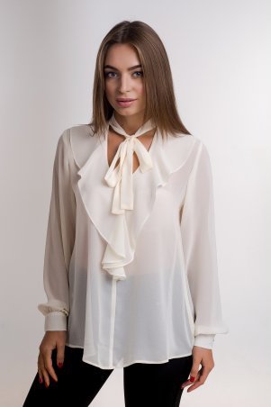 K&ML: Стильная женская блуза из шифона 484.1 - фото 1