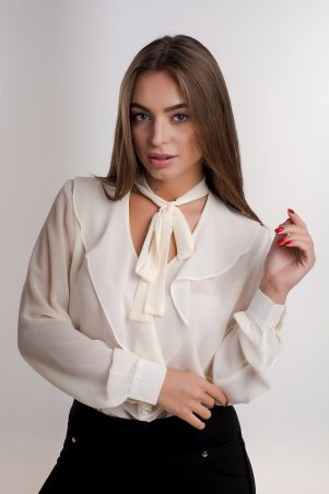 K&ML: Стильная женская блуза из шифона 484.1 - фото 2
