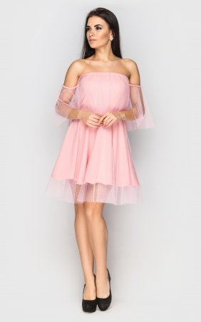 Santali: Вечернее платье в стиле ретро (розовое) 3860 - фото 1