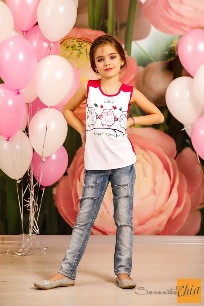 Детская майка +А