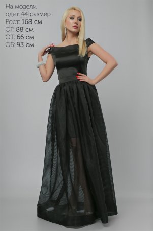 LiPar: Элегантное Вечернее Платье Чёрное 3257 черный - фото 1