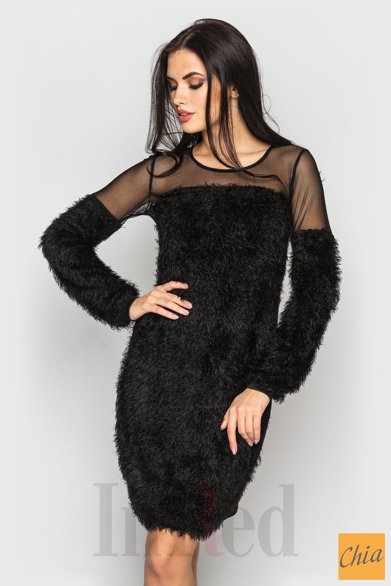 Платье "NEW ANGEL" черное