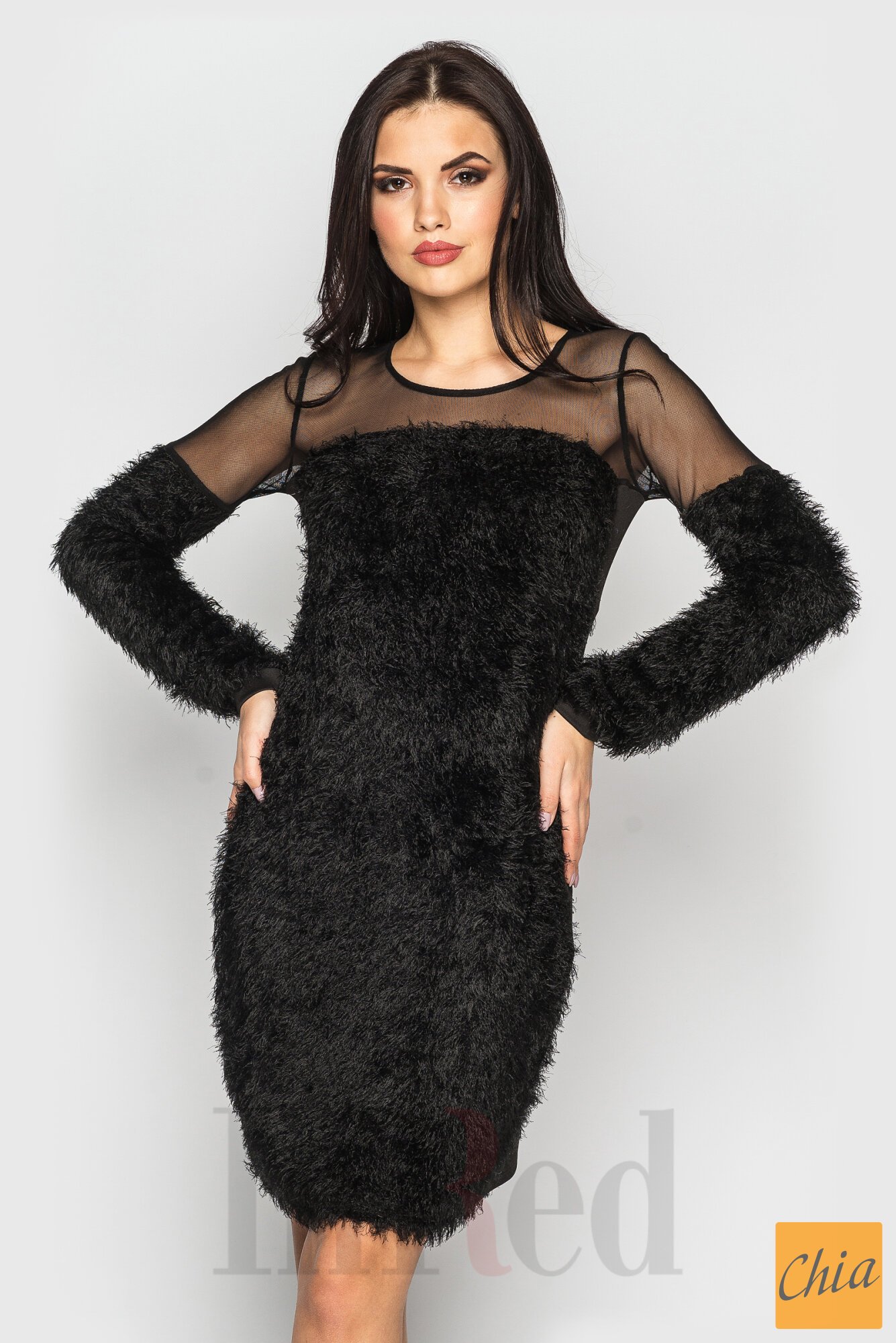 Платье "NEW ANGEL" черное