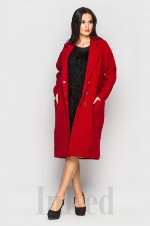 InRed: Пальто "SANDRA" красное 209 - фото 2
