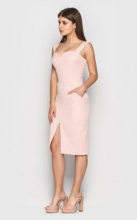 Santali: Элегантное платье-футляр (розовое) 3888 - фото 2