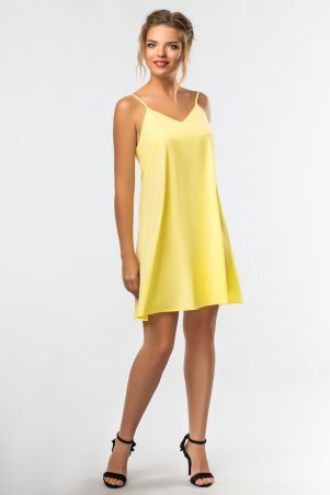 Garda: Желтое Платье С Бантом На Спине 300217 - фото 1