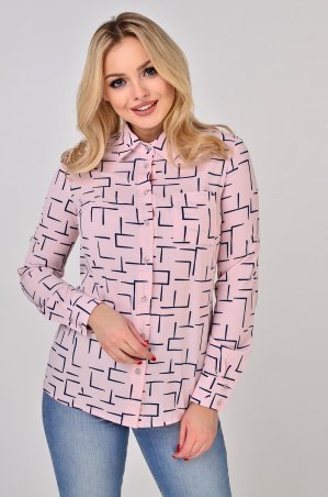 LiPar: Классическая Рубашка Розовая 2101 розовый - фото 1