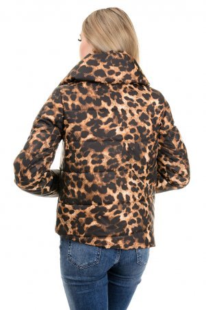 A.G.: Демисезонная куртка «Далия принт» 245 принт леопард - фото 3