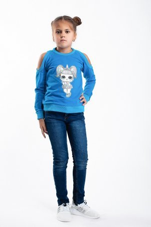 Детский свитшот 113153 серый