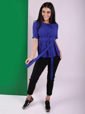 Eva Style: Женская блуза на завязках 1173 - фото 2