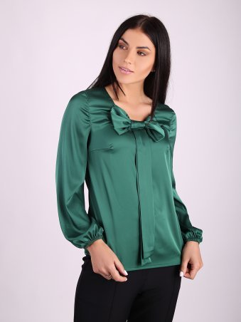 Eva Style: Модная блуза с бантом «Амели» 1259 - фото 4