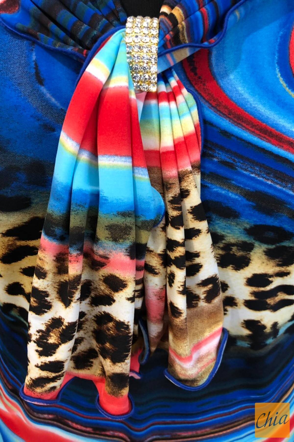 Туника с коротким рукавом