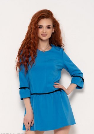 ISSA PLUS: Платья WN4-709_голубой - фото 1