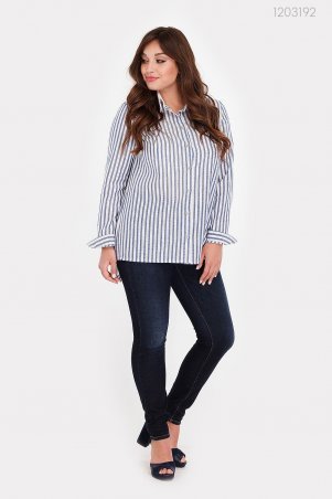 Синяя Рубашка В Полоску Дорадо