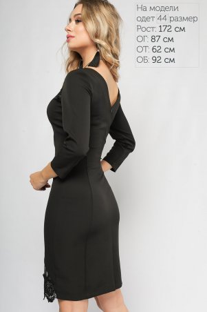 LiPar: Платье Кристи Черное 3151 черный - фото 2