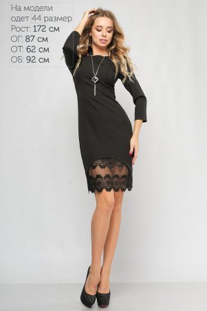 LiPar: Платье Кристи Черное 3151 черный - фото 3