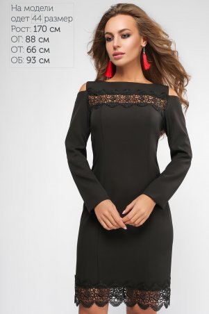 LiPar: Платье Мадлен Черное 3104 черный - фото 1