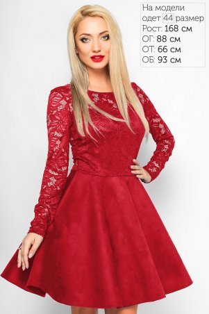 LiPar: Платье Сабина Красное 3017/2 красный - фото 1