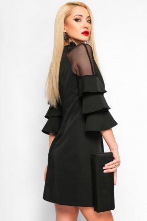 LiPar: Платье Элисон Черное 3124 черный - фото 2