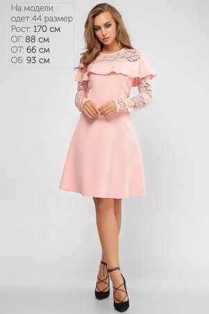 LiPar: Платье Эстель Пудра 3107 розовый - фото 1
