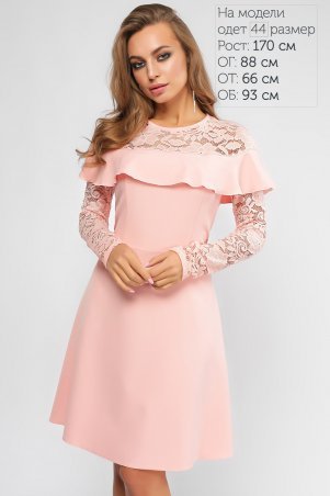 LiPar: Платье Эстель Пудра 3107 розовый - фото 3