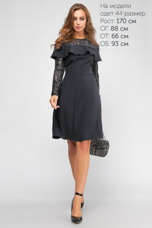 LiPar: Платье Эстель Черное 3107 черный - фото 1