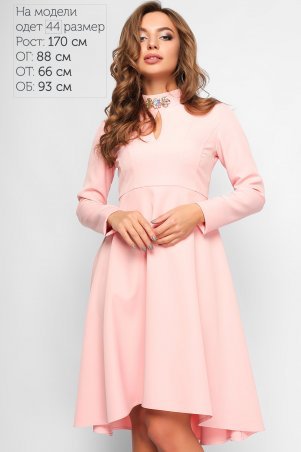 LiPar: Платье–маллет Марлен Пудра 3164 розовый - фото 3