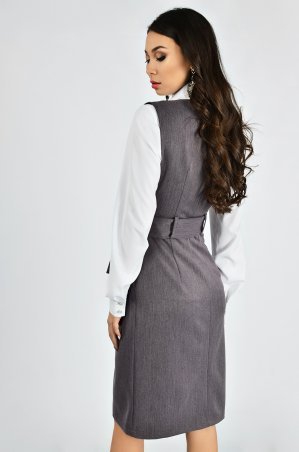 LiPar: Сарафан офисный Сирень 3289/3 фиолетовый - фото 2