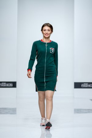 Luzana: Платье Американо (темно-зеленый) - фото 1
