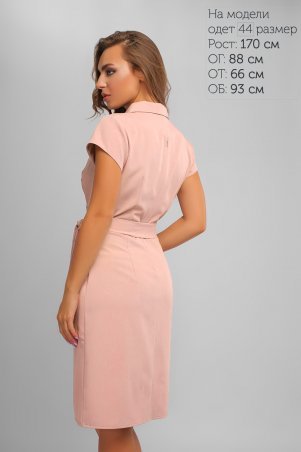 LiPar: Платье деловое Пудра 3276 розовый - фото 2
