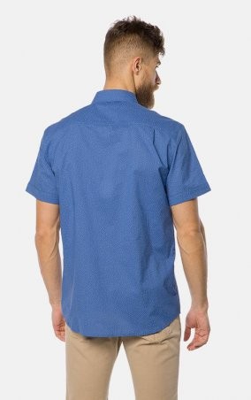 MR520: Рубашка скоротким рукавом MR 123 1627 0219 Blue - фото 3