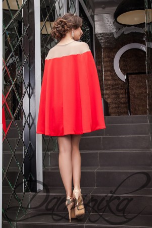 Daminika: Шикарное коктейльное платье-кейп "Каролайн" 11620 K - фото 4