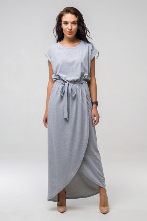 First Land Fashion: Платье Asti серый - фото 1