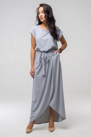 First Land Fashion: Платье Asti серый - фото 2