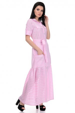 A.G.: Платье «Луна» 362 розовый - фото 1