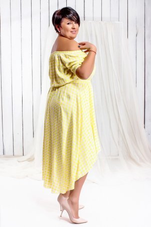 Modna Anka: Платье 412746 желтый 412746 - фото 2