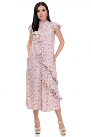 A.G.: Платье «Римма» 359 сердечки пудра - фото 1