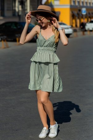 Сарафан 212209 голубой