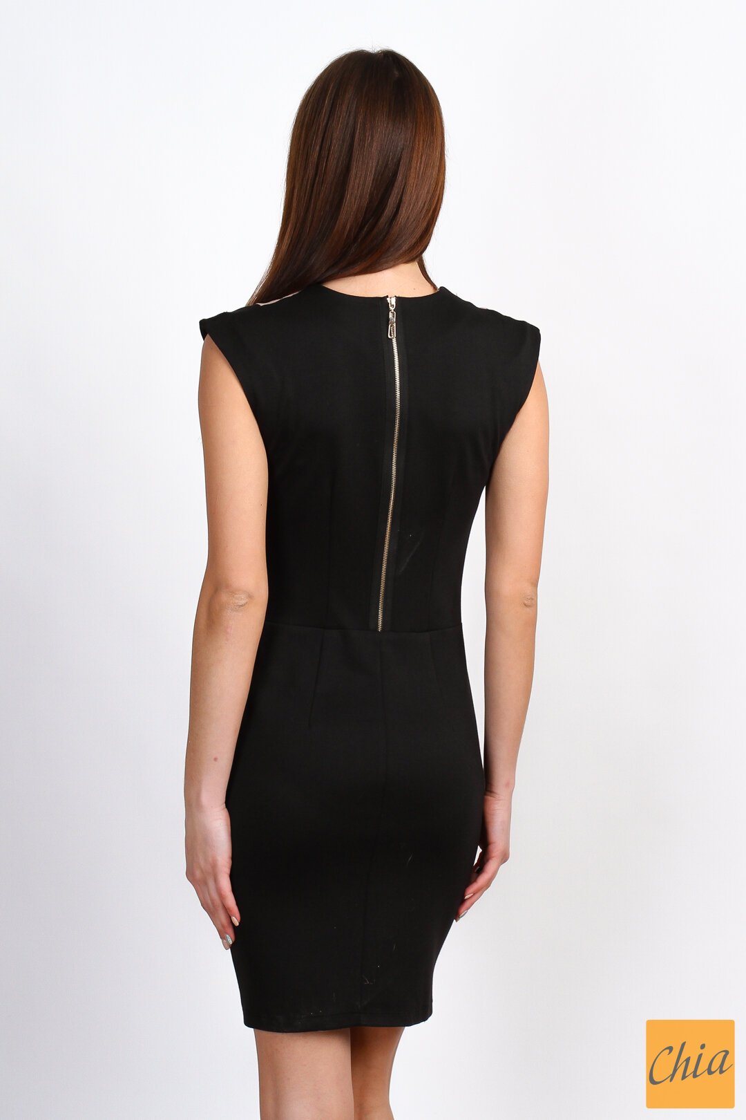 Платье черно-красное