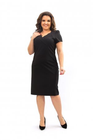 Ninele Style: Платье 363-1 черный - фото 1