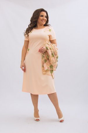 Ninele Style: Платье 355-1 персик - фото 1