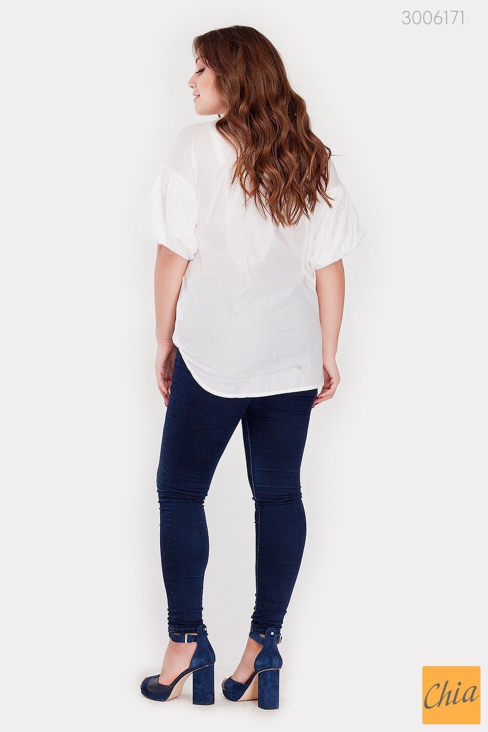 Белая Летняя Блузка Ливадия