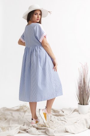 New Style: Платье 1343_голубой - фото 1