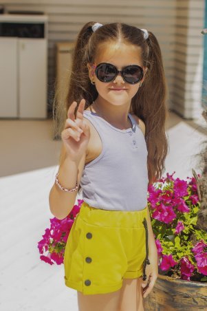 Детские шорты 114157 молочный