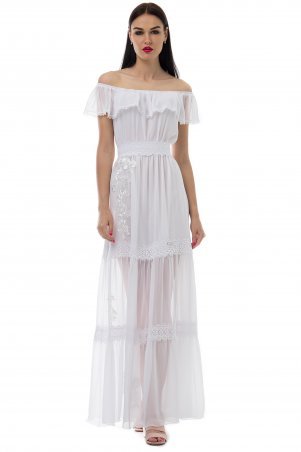 Angel PROVOCATION: Платье Севьера белый - фото 1
