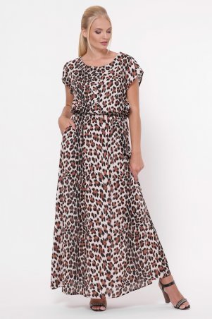 Vlavi: Платье Влада леопард светлый 1153 - фото 1