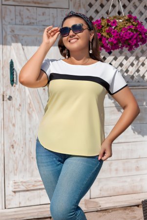 Remise Store: Трёх-цветная блузка V2621 - фото 1