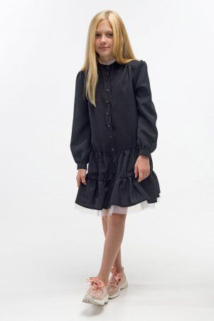 Funny Lola Fashion: Платье Лилу 2 черное РПЛ 2453 - фото 4