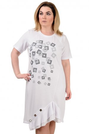 A.G.: Платье "Офелия" 306 белый - фото 1